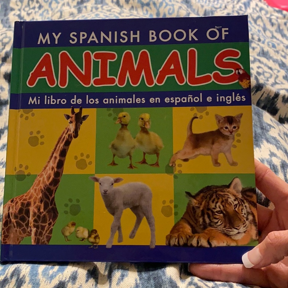 My Spanish book of animals